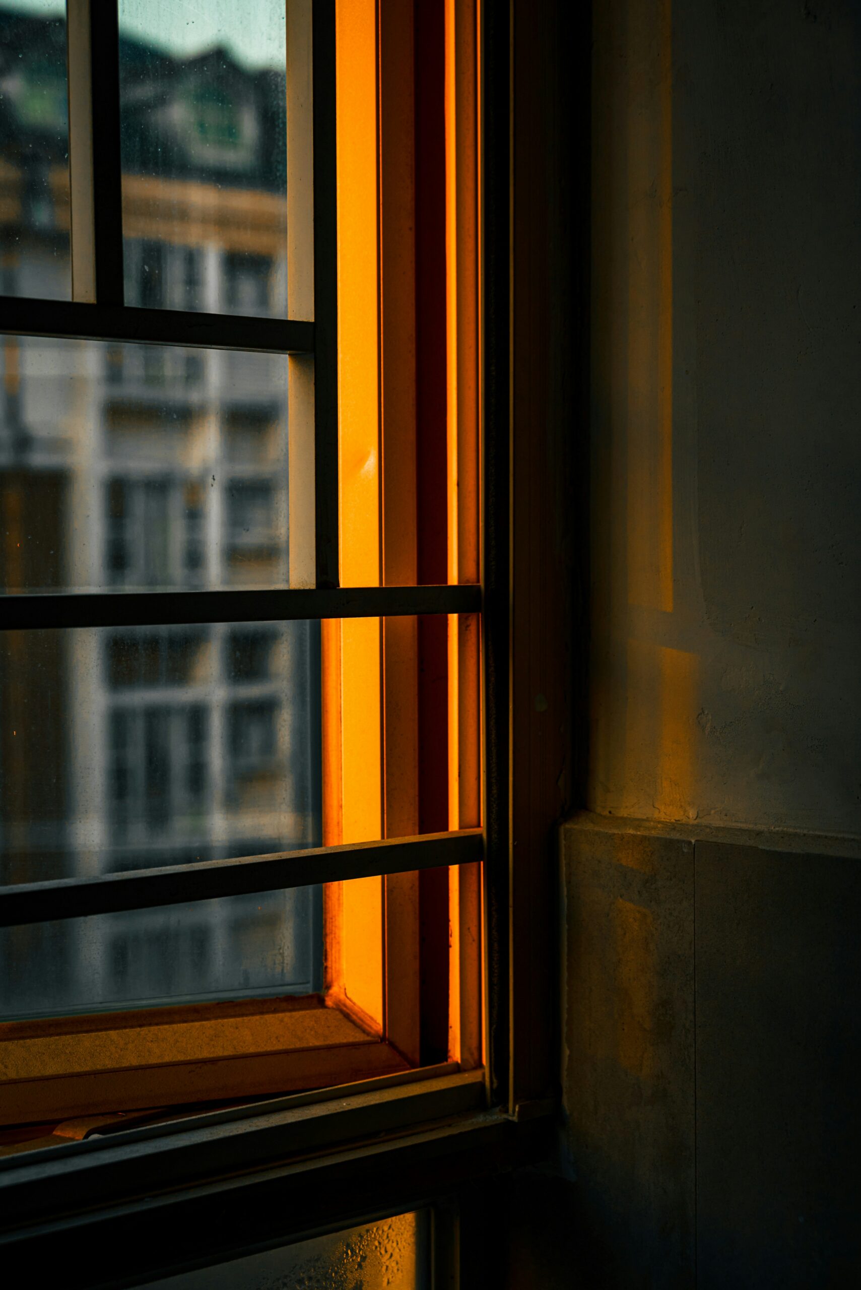 soft natural light through a window symbolizing a simple, imperfect adn the vulnerability of starting something new